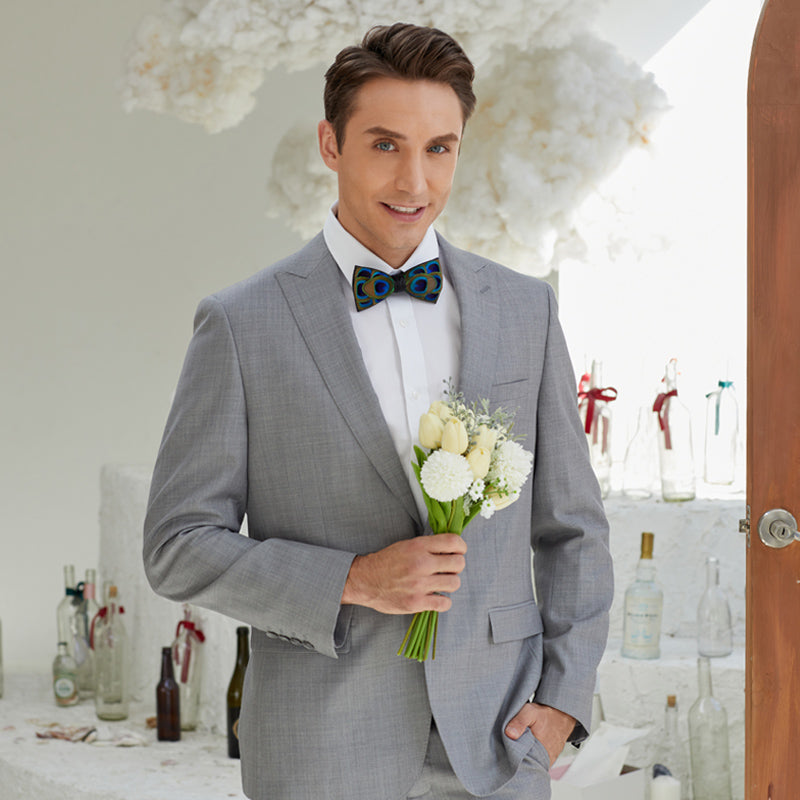 Men's Feather Bowtie
