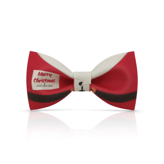 Lanzonia Boy's Novelty Bow Tie Kid's Funny Santa Claus Designer Bowtie for Xmas Christmas Holiday New Years Eve