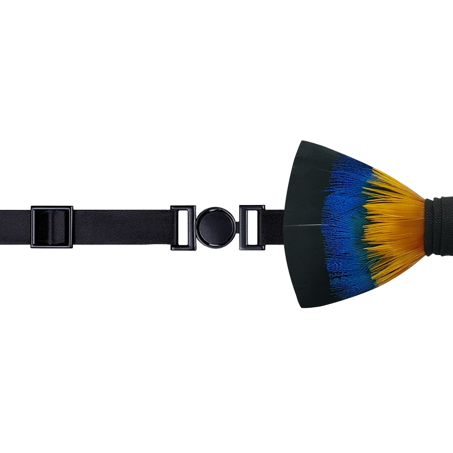 Lanzonia Feather Mens Bowtie Handmade Bow Tie for Party Holiday Ball Wedding