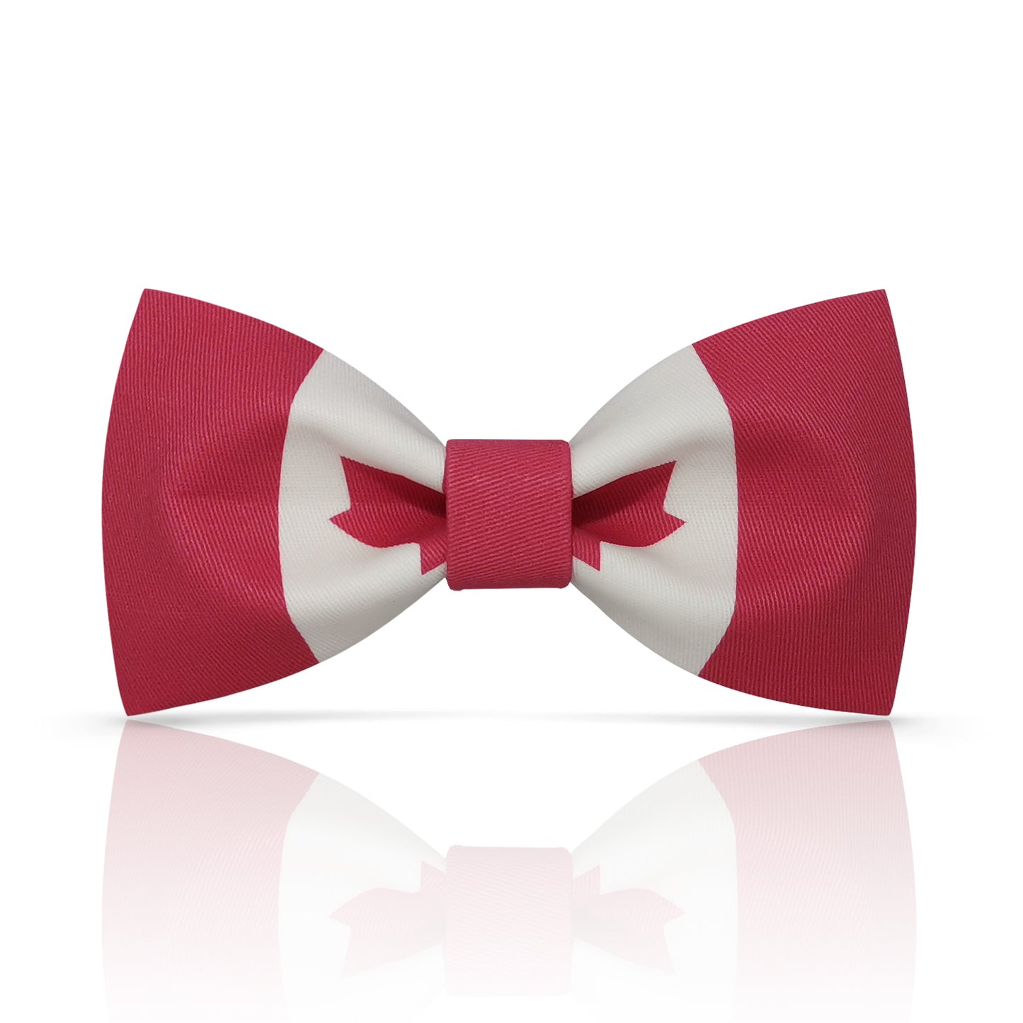 Lanzonia Funny Bow Ties for Men Unique Canada Flag Patterned Bowtie
