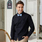 Lanzonia Men's Designer Bowtie Blue Oil Painting Bow Tie for Holiday New Party Birthday