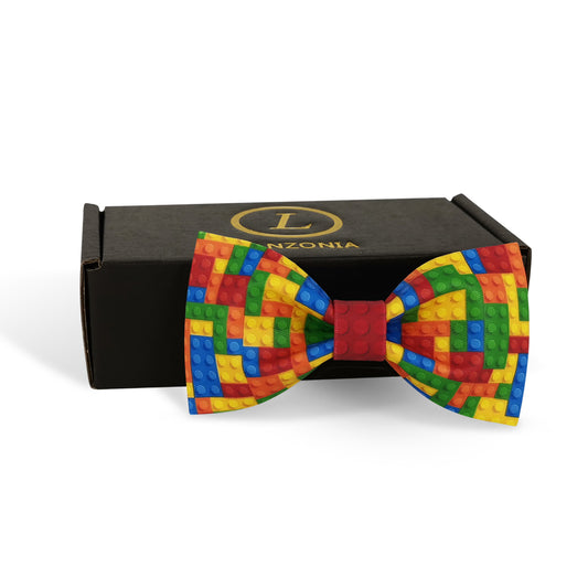 Lanzonia Boys Novelty Bow Tie Kids Colorful Patterned Designer Bowtie for Holiday Birthday