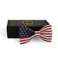 Lanzonia Boy's Novelty Bowtie Kids U.S. American Flag USA. Patterned Bow Tie for Holiday New Party Birthday