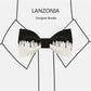 Lanzonia Boy's Novelty Bow Tie Children Funny Ink Designer Bowtie for Holiday New Years Christmas Halloween