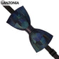 Lanzonia Feather Handmade Mens Bow Tie - Lanzonia