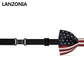 Lanzonia Boy's Novelty Bowtie Kids U.S. American Flag USA. Patterned Bow Tie - Lanzonia
