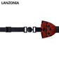 Lanzonia Boy's Bowtie Handmade Feather Red Bow Tie for Kids - Lanzonia