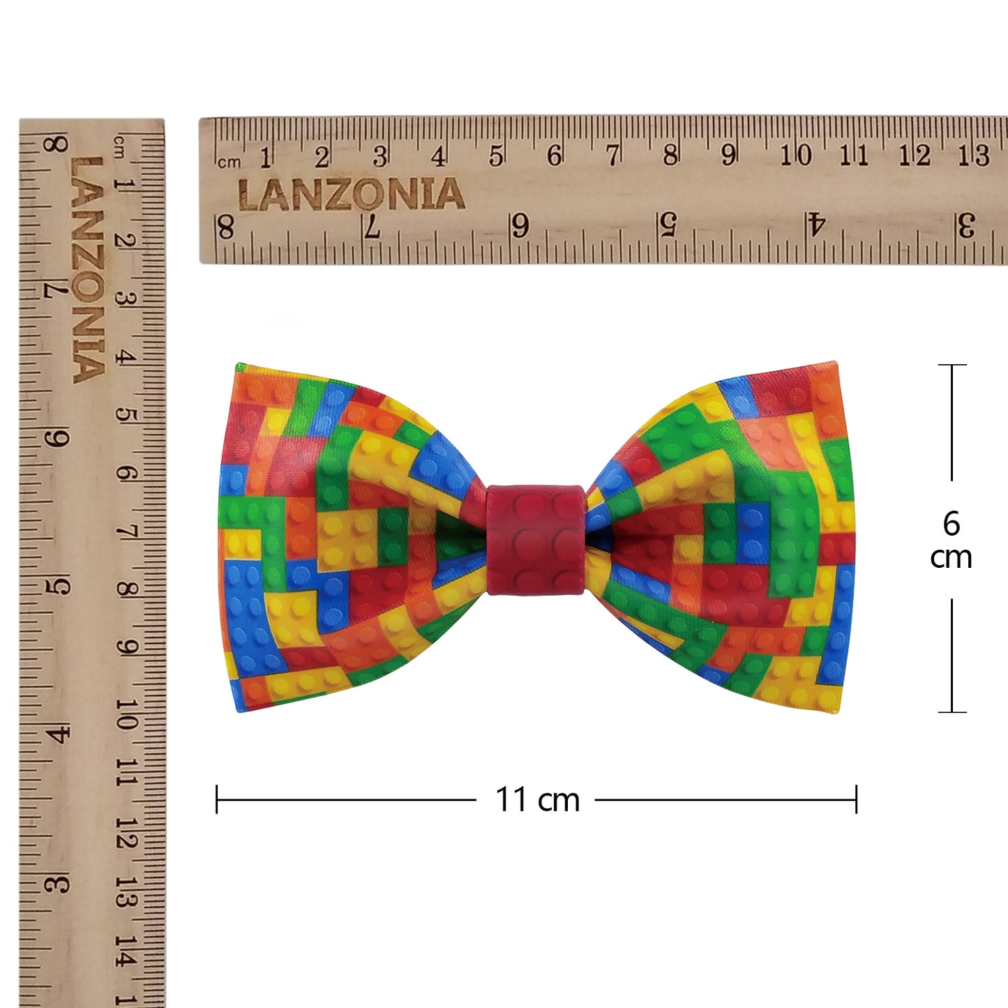 Lanzonia Designer Novelty Colorful Patterned Bowtie Mens Funny Bow Tie for Party Holiday