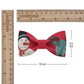 Lanzonia Boy's Novelty Bow Tie Kid's Funny Snowman Designer Bowtie for Xmas Christmas Holiday New Years Eve