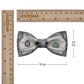 Lanzonia Boy's Bowtie Kids Funny Money Print Bow Tie - Lanzonia
