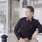 Lanzonia Men's Fashion Novelty Funny Watermelon Patterned Bow Tie for Holiday New Party Birthday