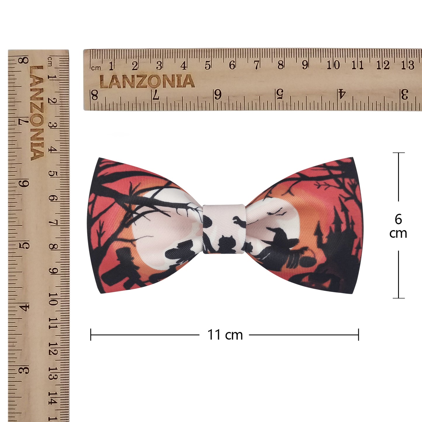 Lanzonia Mens Novelty Bow Tie Funny Designer Bowtie for Holiday Halloween