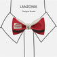 Lanzonia Men's Novelty Bow Tie Funny Santa Claus Designer Bowtie for Xmas Christmas Holiday New Years Eve
