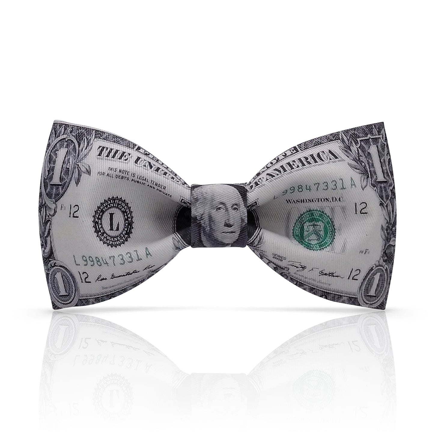 Lanzonia Mens Novelty Funny Bowtie Money Patterned Bow Tie for Holiday New Years Eve