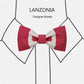 Lanzonia Funny Bow Ties for Men Unique Canada Flag Patterned Bowtie