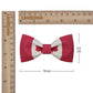 Lanzonia Boys Canada Funny Bow Tie Kids Patriotic Canadian Flag Patterned Designer Bowtie for Birthday Party Holiday