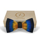 Lanzonia Feather Mens Bowtie Handmade Bow Tie for Party Holiday Ball Wedding