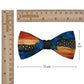 Lanzonia Men's Feather Bowtie Handmade Bow Tie for Wedding Holiday Party