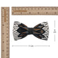 Lanzonia Feather Bow Ties for Men's Handmade Bowtie for Wedding Dating