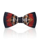 Lanzonia Men Feather Bow Tie Handmade Bowtie for Wedding Holiday Party
