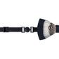 Lanzonia Men's Feather Bow Tie Handmade Black and White Bowtie for Wedding Holiday