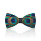 Lanzonia Boy's Peacock Feather Bow Tie Kid's Handmade Bowtie for Brithday Holiday Party