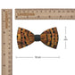 Lanzonia Boys Brown Feather Bow Tie child Handmade Bowtie for Brithday Holiday Party